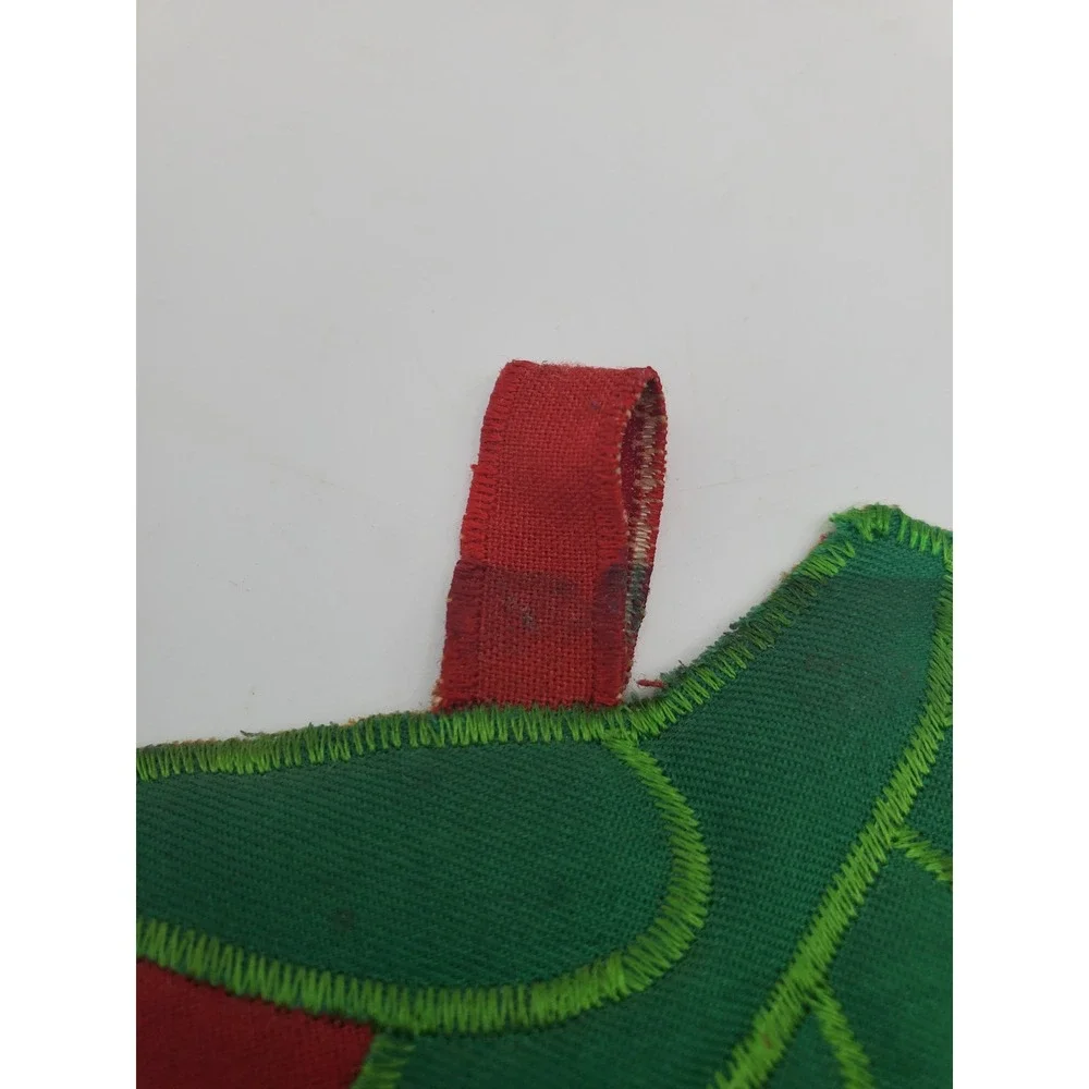 Vintage 1970s / 1980s Strawberry Pot Holder Hot Pad - Retro Kitchen Decor
